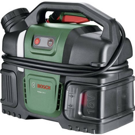 Pulitore a pressione (per bici) senza fili BOSCH - Fontus 18V-6 - Batteria 18V 2.0Ah + caricabatterie AL1820 - Serbatoio 6L (1/5)