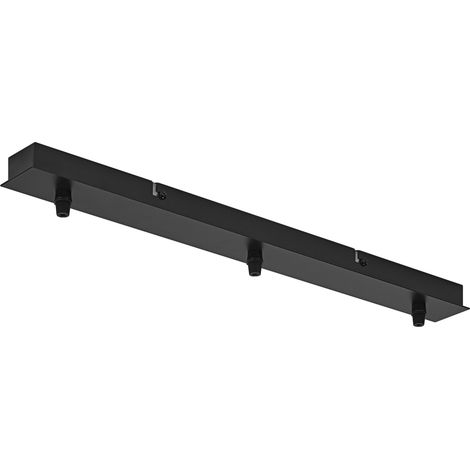 Osram – Suspension vintage 1906® 3X Canopy LINEAR noire – Max 3x15W LED – Simple canopée pour montage plafond – Design minimaliste IP20