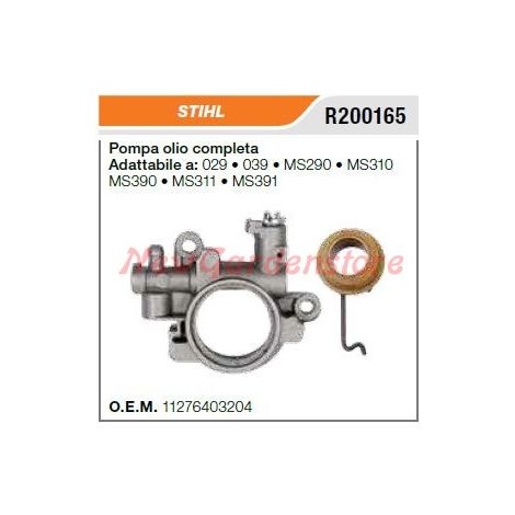 Pompa olio STIHL motosega 029 039 MS290 MS310 MS390 MS311 MS391 R200165