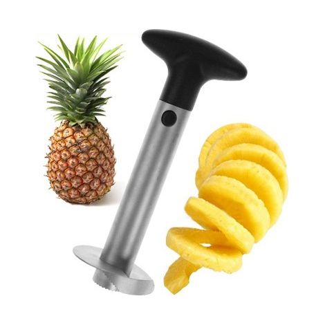 Pelador vaciador de piñas inoxidable (cortador para la piña, cortar en rodajas)