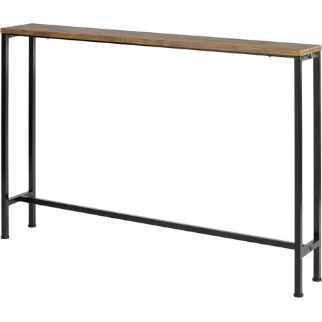 [JAMAIS UTILISE] SoBuy SoBuy FSB19-XL-N Table console vintage 120x20x80cm - Naturel/Noir