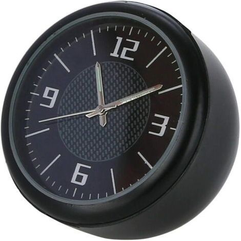 Orologio per auto, mini orologio digitale universale al quarzo luminoso per bocchetta dell'aria condizionata, decorazione per interni auto (1/4)