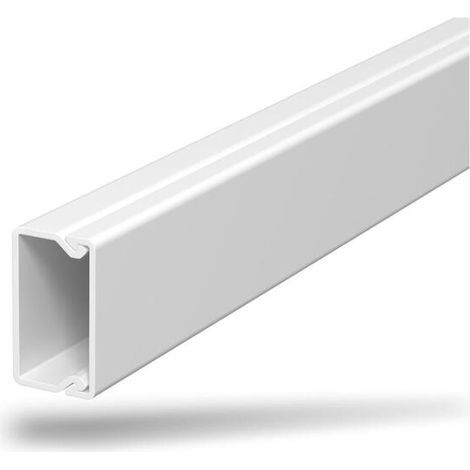 OBO Bettermann Vertr Wand+Deckenkanal 15x30mm,PVC WDK15030RW 2 Stk
