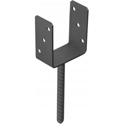 Ankerpfostensockel Anthrazit 91x120x60mm