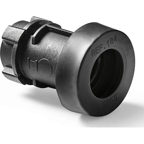 PORTALAMPARAS LISO FERIA E-27 NEGRO