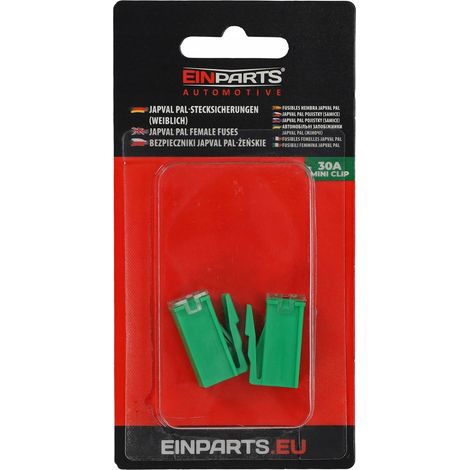 EPFUSE28 Mini-Clip-Sicherungen 30 A, 2 Stück, grün (1/5)