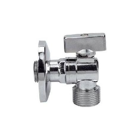ROBINET À BOISSEAU SPHÉRIQUE AVEC CLAPET ANTI-RETOUR Dimensions : 1/2 x 3/4