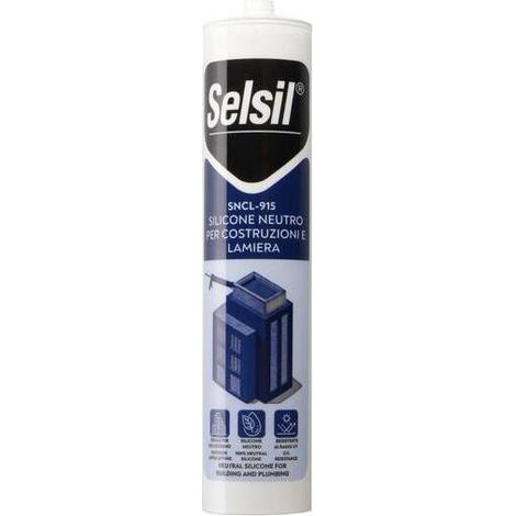 25 x SELSIL SILICONE NEUTRO SNCL-915 RAME 310 ML