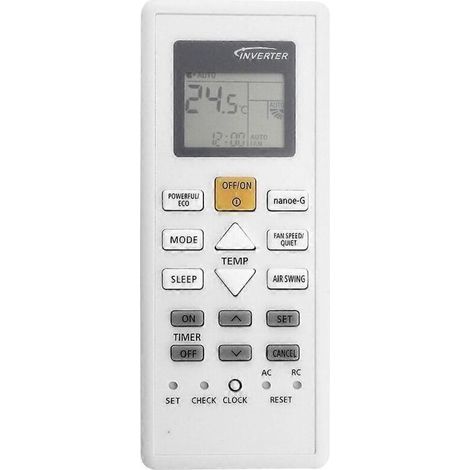 Ersatzfernbedienung A75C18090 für Panasonic Klimaanlage A75C18090 (1/5)