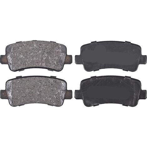 KIT PASTIGLIE FRENO POSTERIORI compatibile con RENAULT MASTER III AUTOBUS (JV) / PASTIGLIE FRENANTI AUTO OEM 37939, / SOSTITUZIONE DIRETTA / BASSA POLVERE / SILENZIOSO (1/4)