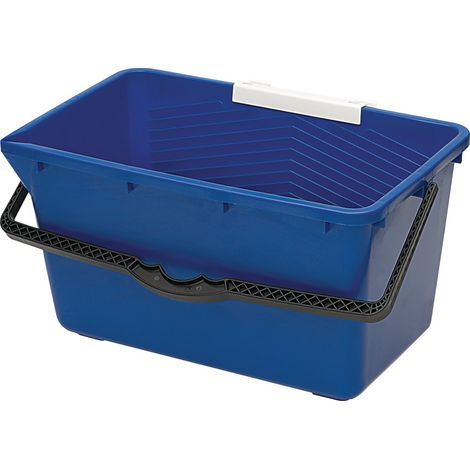 Secchio da 18 litri blu per pulizia delle finestre