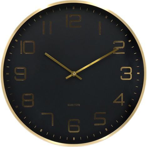 Wanduhr ELEGANCE GLOW, Ø 40 cm
