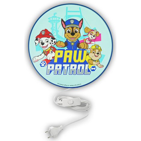 Kinderzimmer Wandlampe Ø 25cm in Blau PAW PATROL die super Hunde (1/5)