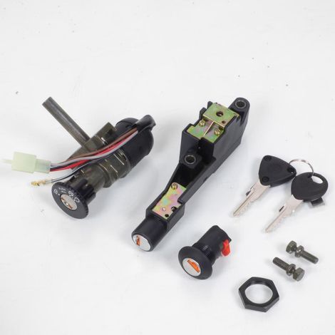 Kit serrure TNT pour Scooter Malaguti 50 F12 Neuf (1/2)