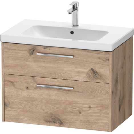 Duravit D-Code mueble bajo lavabo, 1 cajón, 784x460mm, corte (1/5)
