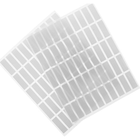 black self adhesive paper size labels in 8 sizes Durable and
