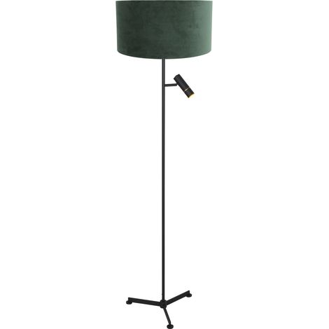 Steinhauer - stehlampe - Stang - schwarz - metall textil - Ø 40cm