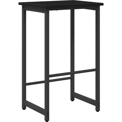 Taburete de bar Roble Negro 40 x 32 x 74 cm vidaXL (1/5)