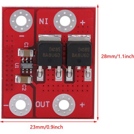 Diode idéale de protection contre le reflux pour la charge des batteries de panneaux solaires 15 A (1/5)