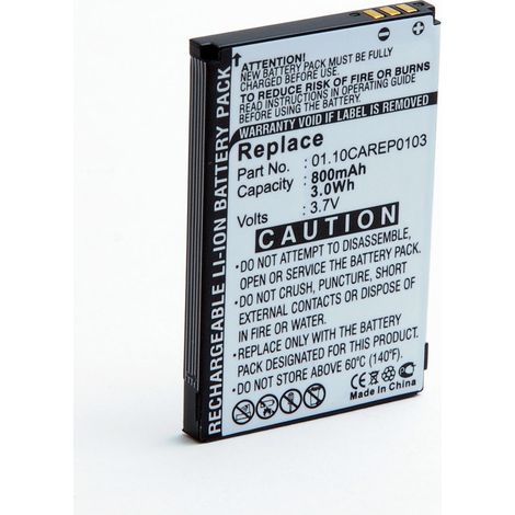 NX - Batterie téléphone, smartphone, GSM pour Doro 3.7V 800mAh - XD090400944601.10CAREP (1/3)