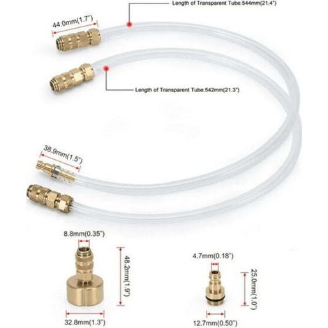 Système direction hydraulique Seastar Kit évacuation marine 2 pièces Compatible bateaux Remplacement et entretien système de direction (1/5)