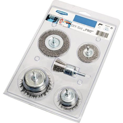 Osborn gamme de brosses tige 6 mm épaisseur de fil 0,3 mm - 1418600005 (1/3)