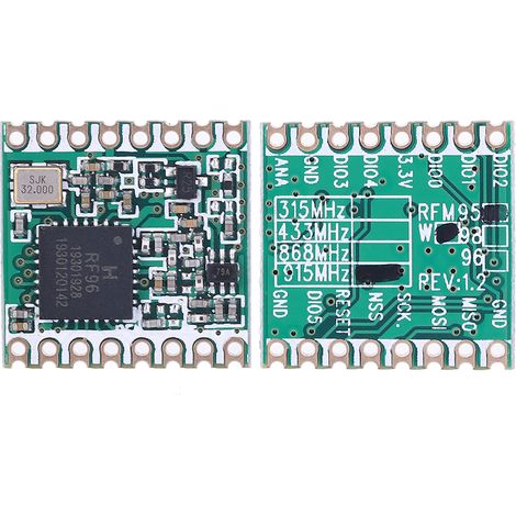 Module émetteur-récepteur sans fil, carte de communication à distance RF96 RF96W RF96‑915 MHz LoRa™ (1/5)