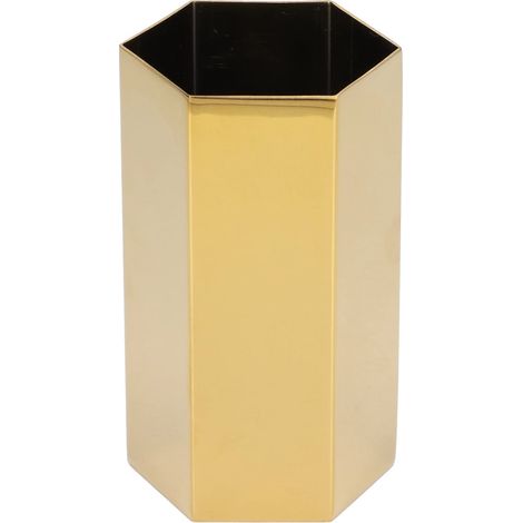 Porte-Stylo Hexagonal Or Brillant Résistant Corrosion (1/5)