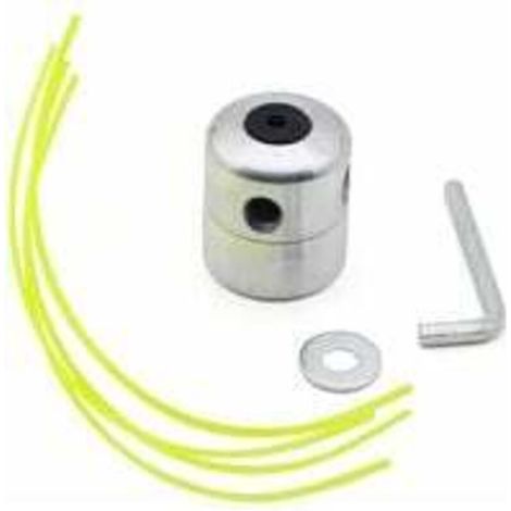 Brush cutter, aluminum trimmer head, grass head Aluminum trimmer head, grass trimmer head for lawn mower accessories (1/5)
