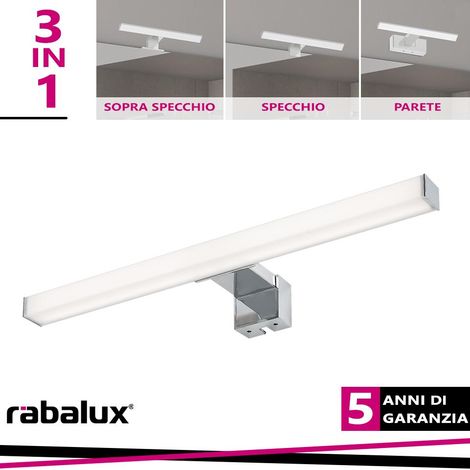 OLIRO,INDWALL, LED 6W L40CM, CHROME