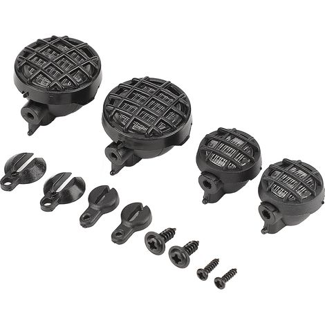 Beleuchtete runde Kunststoffabdeckung für RC-Modelle, einfache Montage für Traxxas HSP Redcat Axial SCX10 D90 HPI (1/5)