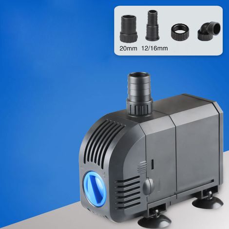 Mini pompe submersible petite fontaine à flux réglable haute résistance pour aquariums fontaines de table 35 W HJ‑2200 (1,1 kg) (1/5)