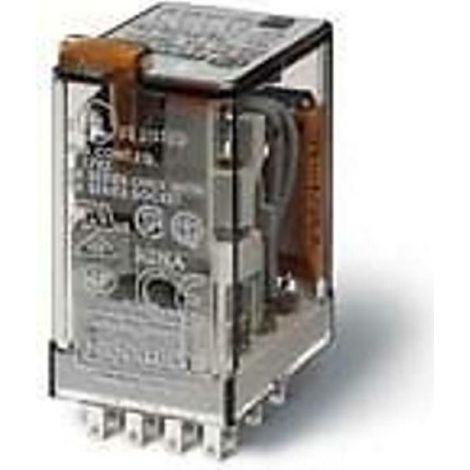 Finder rele' industriale  2 contatti 10a 12vac  553280120054