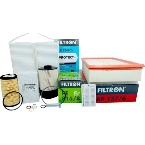 4 filtros Opel Movano B Renault Master III 2.3 CDTi (1/5)