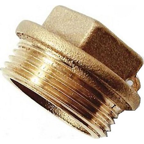 TAPON CIEGO MACHO 1/2 LATON