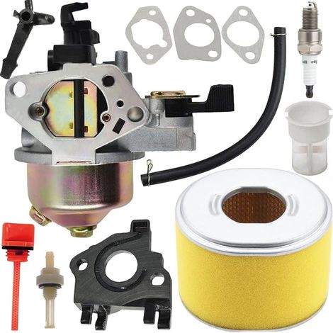 Carburateur pour Honda GX240 GX270 8HP 9HP Moteurs remplace 16100-ZE2-W71 1616100-ZH9-820 avec Filtre à air Joint de Bougie d'allumage Conduite de Carburant (1/5)