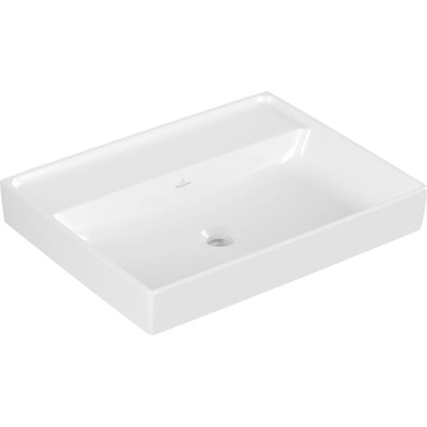 Villeroy &amp Boch Lavabo Collaro, sin agujero para grifo, sin