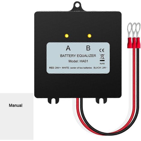 Égaliseur de batterie 24 V avec équilibrage automatique de la tension, compatible avec les automobiles, les bateaux, les motos et les panneaux solaires. Qualité supérieure. (1/5)