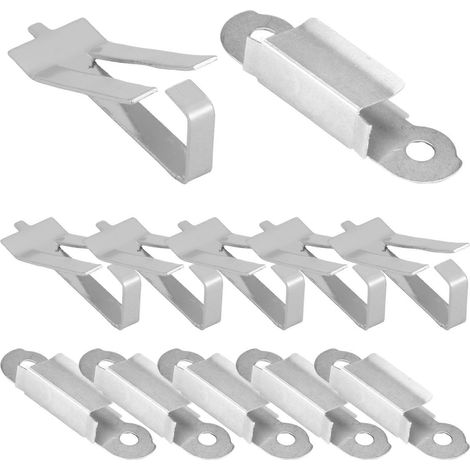 12 Stück Glasbettfeder-Drehclips für Creality Ender 3 Pro, Ender 3S, Ender 5 Pro, CR-20 PRO, CR-10S Pro 3D-Drucker (1/5)