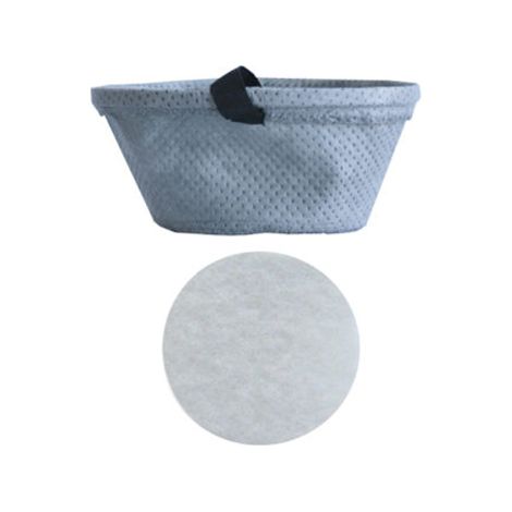 Filtre lavable antibactérien et disque de filtration en fibre pour centrales d'aspiration SACH ECO MINI et CVTECH WINNY COMPACT 16 MINI, SACH R10054-SC