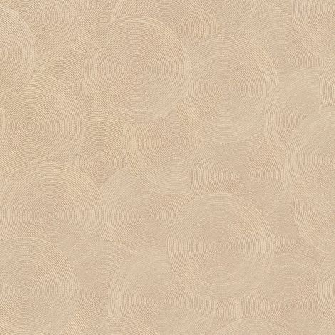 Papier peint texturé Profhome 790934 papier peint intissé texturé avec des figures géométriques et des accents métalliques ivoire or jaune pastel 5,33 m2