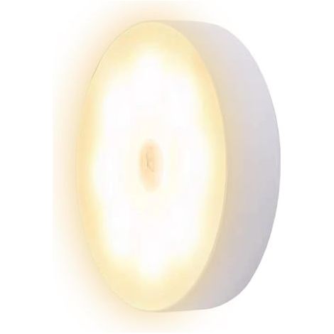 Générique Lampe De Placard Avec Détecteur De Mouvement Lampe Murale À Piles Rechargeables Lumière Magnétique Et Adhésive Pour Armoire Garage Cuisine Chambre Salle De Bain (1/5)