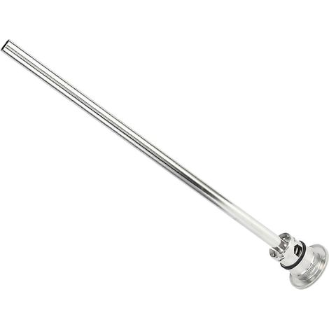 Tube extracteur de fût de type A en acier inoxydable 304, filetage petit, pour bière et vin (1/4)