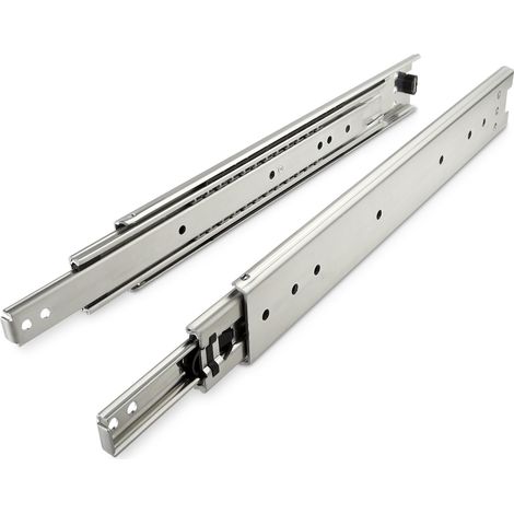 Vollauszug belastbar bis 70 kg Länge 550 mm Teleskopauszug Schubladenauszug KV1 von JUNKER (1/5)