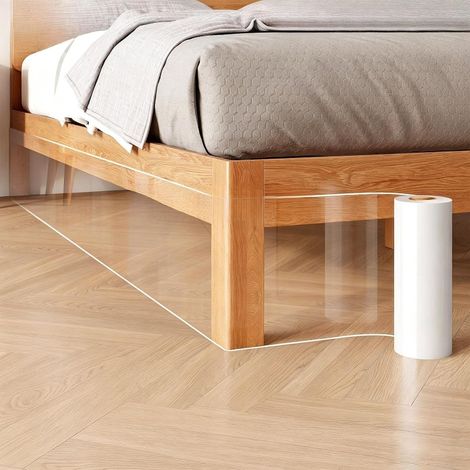 Barrière transparente pour canapé-lit – anti-animaux empêchant (1/5)