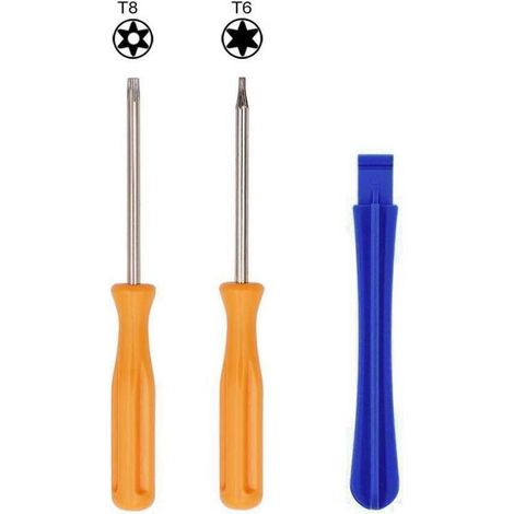 Outil D Ouverture Et Tournevis Torx Pour Console De Jeu - T1Y5 L0Z1 G0H4 - Compatible PS4 PS3 Xbox 360 - 3 Pièces (1/5)