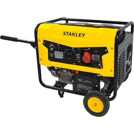 Stanley SG5600 groupe électrogène jaune 5600W essence (1/5)
