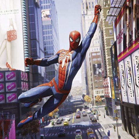 papier peint panoramique Spider-Man multicolore - Komar (1/4)