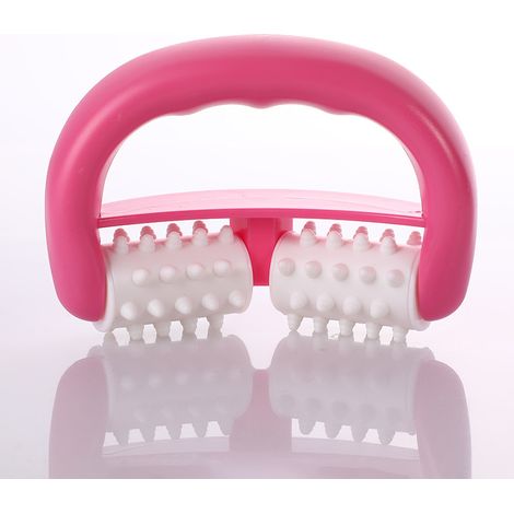 Appareil de massage anti-cellulite portable, bâtonnet de massage corporel pour un massage en profondeur des bras, des jambes, des cuisses et des fesses (rose)-AquaForge (1/3)