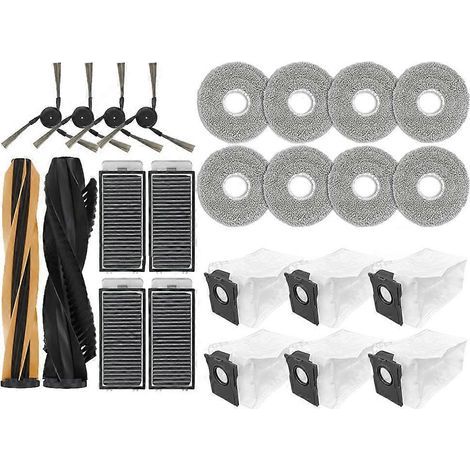 Pour Dreame X50 Ultra/ Master/Dreame L50 Pro Ultra Sweeping Robot Accessoires Main Brosse Filtre Serpillière Cloth Sac à poussière (1/5)